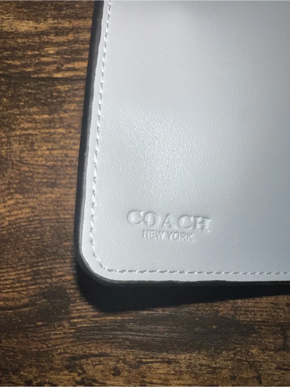 New Coach Medium Corner Zip Wallet in Pretty Signature Canvas
